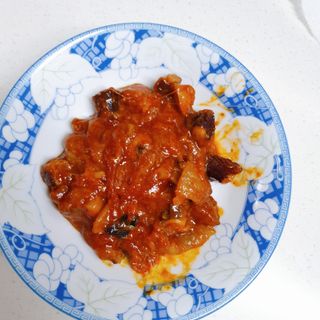 자연풍미 문어직화볶음 3종 (불고기, 불곱창, 치즈불닭) — 4점을 준 리뷰어가 2022년 6월 올린 사용 사진