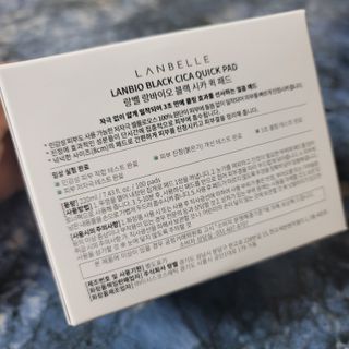 랑벨 랑바이오 블랙 시카 퀵 패드 100매 (3초 쿨링/3분 흡수, 블랙비 프로폴리스/시카 4종 함유, 대용량) — 5점을 준 리뷰어가 2022년 5월 올린 사용 사진