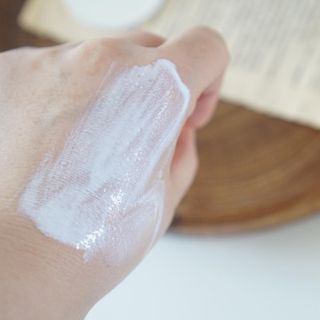 스킨큐어 산다화 유기농 레몬썬크림 — 5점을 준 리뷰어가 2022년 4월 올린 사용 사진
