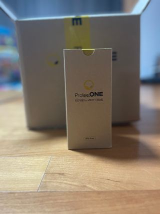 프로티원 단백질쉐이크 녹차맛 2주분 1통+보틀 — 5점을 준 리뷰어가 2021년 5월 올린 사용 사진