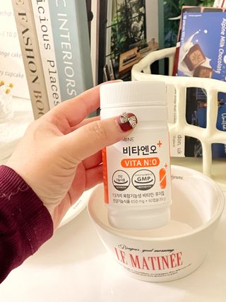 프리마인 성큼다가온 봄, 이너뷰티를 챙겨야 피부도 화사하게, 컨디션도 활기차게. 흡수율을 높인 고효율 비타민. — 5점을 준 리뷰어가 2023년 2월 올린 사용 사진