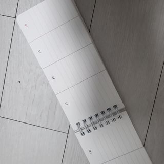 리훈 언더모니터 위클리 플래너 + 다정한 스티커 8mm 원형 칼라 얼굴 표정 1장 — 5점을 준 리뷰어가 2022년 3월 올린 사용 사진