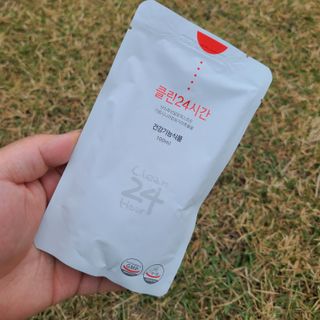 클린24시간 1BOX(5포) + 전용보틀(500ml) — 5점을 준 리뷰어가 2022년 10월 올린 사용 사진