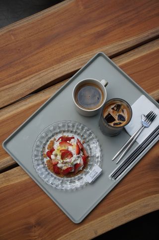[트리오드 강남점]케잌그람 100g4종 택 1 + 아메리카노 2잔 — 5점을 준 리뷰어가 2021년 4월 올린 사용 사진