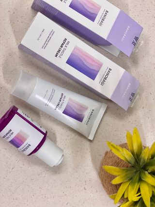 바노바기 코스메틱 바노바기 밀크 씨슬 리페어 세럼 30ml & 크림 50ml — 5점을 준 리뷰어가 2024년 6월 올린 사용 사진
