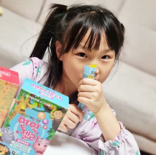 다나음 셀렌에 빠진 아연면역젤리 열대과일맛+사과맛 — 5점을 준 리뷰어가 2023년 1월 올린 사용 사진