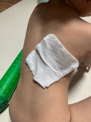 설랩수앤슈, 직접 만들어 쓰는 아기 물티슈 — 5점을 준 리뷰어가 2021년 8월 올린 사용 사진
