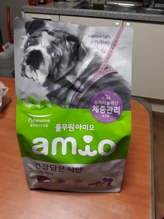 [풀무원아미오] 건강담은식단 1kg 3종 — 5점을 준 리뷰어가 2021년 2월 올린 사용 사진