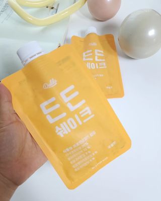 [덜다] 든든 식물성 단백질 쉐이크 40g X 7입 (곡물/딸기) — 5점을 준 리뷰어가 2023년 7월 올린 사용 사진