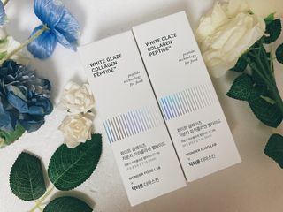 닥터윤 더마스킨 화이트 글레이즈 저분자 피쉬콜라겐 펩타이드 — 5점을 준 리뷰어가 2022년 8월 올린 사용 사진