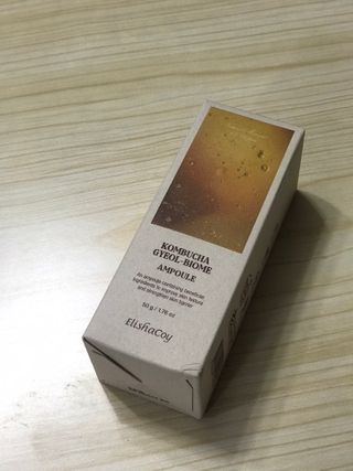 엘리샤코이 콤부차 결바이옴 앰플 — 5점을 준 리뷰어가 2021년 10월 올린 사용 사진