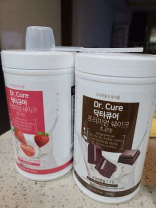뉴트리션팩토리 닥터큐어 프리미엄쉐이크 다이어트쉐이크 — 5점을 준 리뷰어가 2021년 9월 올린 사용 사진