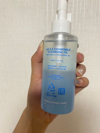 페브유 / FABYOU 페브유 pH5.5 캐모마일 젤 클렌징 폼 + 클렌징 오일 + 토너 3종 세트 — 5점을 준 리뷰어가 2021년 7월 올린 사용 사진