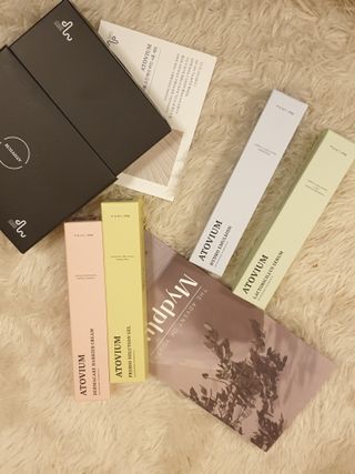 마이디플러스 아토비옴 4종 기프트 패키지 — 5점을 준 리뷰어가 2021년 11월 올린 사용 사진