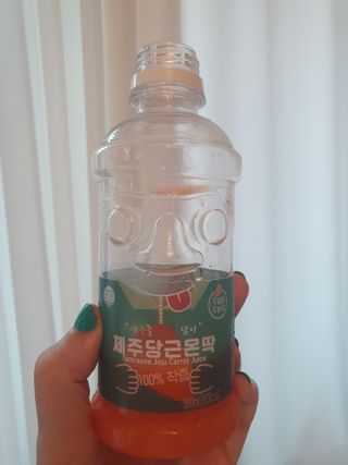 탐라원 무농약 당근과즙으로 건강한 당근주스, 당근몬딱주스 — 5점을 준 리뷰어가 2021년 8월 올린 사용 사진