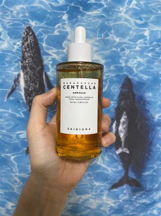 [스킨1004] 마다가스카르 센텔라 앰플 100ml — 5점을 준 리뷰어가 2024년 5월 올린 사용 사진