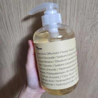 빅그린 카렌듈라(지성두피용)&시카(중건성두피용)탈모샴푸500ml-택1,빅그린 프리미어바이옴탈모앰플팩 60ml — 5점을 준 리뷰어가 2023년 1월 올린 사용 사진