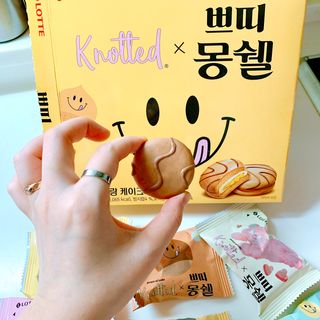 롯데제과 쁘띠몽쉘 마롱몽블랑 — 4점을 준 리뷰어가 2021년 11월 올린 사용 사진
