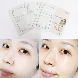 태그스킨 4스텝 주름개선 피부미백 영양 마스크팩 3개 세트(최신버전) — 5점을 준 리뷰어가 2022년 5월 올린 사용 사진