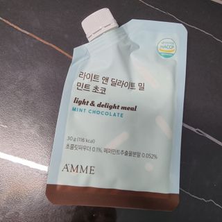 아므_이너뷰티 라이트 앤 딜라이트 밀 민트 초코 — 5점을 준 리뷰어가 2021년 8월 올린 사용 사진