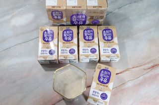 소화가 잘되는 우유 국산 5곡 미숫가루 — 5점을 준 리뷰어가 2021년 9월 올린 사용 사진
