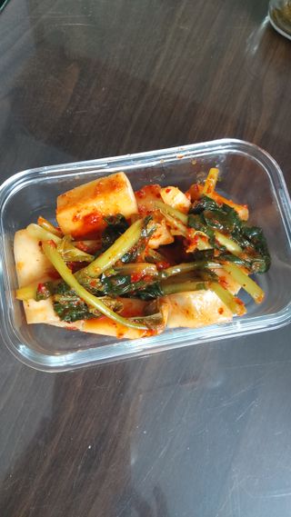 셰프애찬 알타리김치 총각김치 1kg — 5점을 준 리뷰어가 2022년 10월 올린 사용 사진