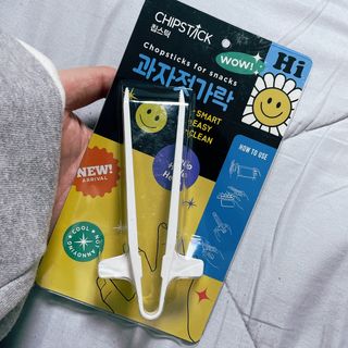 칩스틱 과자젓가락 게이밍젓가락 2ea / KC인증 식품용 — 4.5점을 준 리뷰어가 2021년 10월 올린 사용 사진