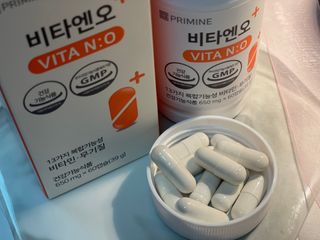 프리마인 성큼다가온 봄, 이너뷰티를 챙겨야 피부도 화사하게, 컨디션도 활기차게. 흡수율을 높인 고효율 비타민. — 5점을 준 리뷰어가 2022년 3월 올린 사용 사진