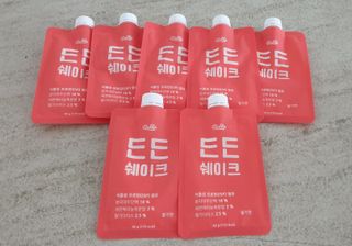 [덜다] 든든 식물성 단백질 쉐이크 40g X 7입 (곡물/딸기) — 5점을 준 리뷰어가 2023년 8월 올린 사용 사진