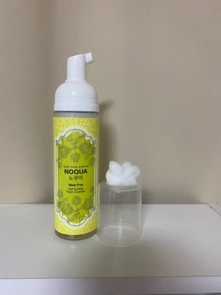 에프에이치아이코리아 노쿠아 물없이 감는 올인원 드라이 노워시 샴푸 폼클렌저 200ml — 5점을 준 리뷰어가 2021년 4월 올린 사용 사진