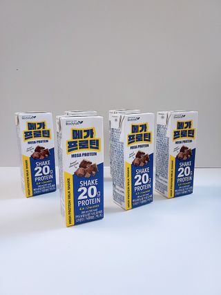 바디랩 프로틴음료 단백질쉐이크 메가프로틴 — 4점을 준 리뷰어가 2022년 4월 올린 사용 사진