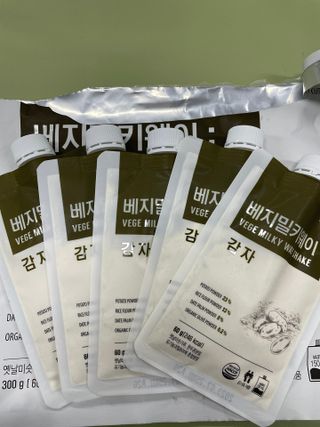 클린24시간 베지밀키웨이 감자 쉐이크 1세트 (5개) — 1점을 준 리뷰어가 2023년 2월 올린 사용 사진