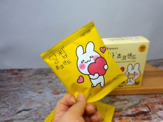 네이처오다 달칩 초코샌드 — 5점을 준 리뷰어가 2021년 1월 올린 사용 사진