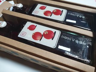 [바이윙클] 페르시아 유기농 석류 착즙주스 750ml 2병 + 선물박스 세트 — 5점을 준 리뷰어가 2022년 3월 올린 사용 사진