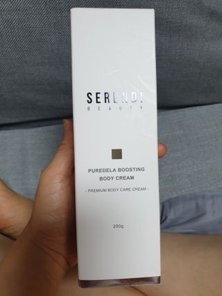 세렌디뷰티 퓨어델라 부스팅 바디크림 — 4점을 준 리뷰어가 2021년 8월 올린 사용 사진