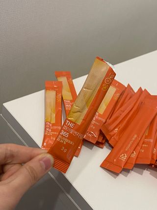 [닥터루템]맛있는 파인애플맛 과채효소 THE파이토엔자임365 1box (30포) — 5점을 준 리뷰어가 2022년 10월 올린 사용 사진