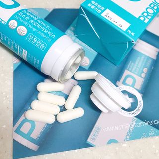 메디타민 인체유래 비피더스 포스트 프로바이오틱스 — 5점을 준 리뷰어가 2021년 8월 올린 사용 사진