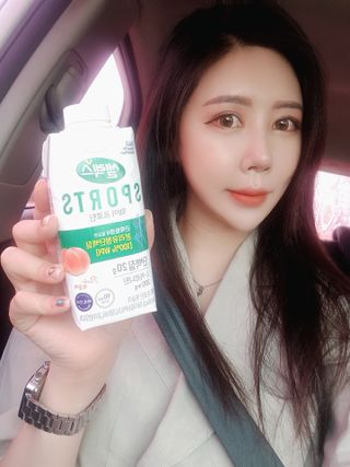 셀렉스스포츠 셀렉스 스포츠 웨이 프로틴 복숭아_ 330ml x 12팩 — 3점을 준 리뷰어가 2021년 8월 올린 사용 사진