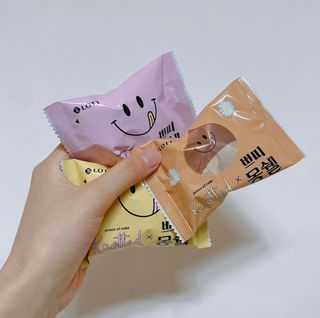 롯데제과 쁘띠몽쉘 마롱몽블랑 — 3.5점을 준 리뷰어가 2021년 11월 올린 사용 사진