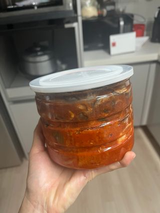 셰프애찬 별미김치 굴겉절이 1kg — 5점을 준 리뷰어가 2022년 12월 올린 사용 사진