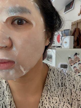 나우_스마트스토어 구매평  [디르] 카사바 하이드레이팅 크림 마스크 3 SET — 5점을 준 리뷰어가 2025년 4월 올린 사용 사진