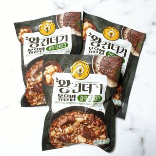 한성기업 무볼레 왕건더기 볶음밥 갈릭스테이크 — 4점을 준 리뷰어가 2021년 10월 올린 사용 사진