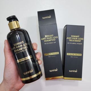썸헤어 / SUMHAIR 썸헤어  써밋 안티 헤어로스 샴푸+트리트먼트 — 5점을 준 리뷰어가 2021년 5월 올린 사용 사진