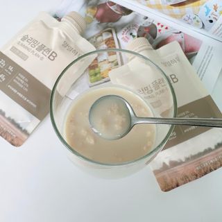 일일하우 슬리밍 플랜B 고소한 귀리맛, 진한 카카오맛 (체중조절식) — 5점을 준 리뷰어가 2023년 5월 올린 사용 사진