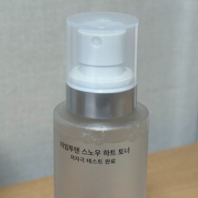 [타임투텐]  한번의 분사로 진정 수분 충전 스노우하트 토너 리뷰 사진