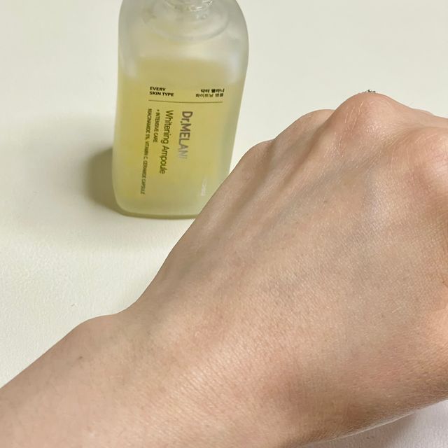 닥터 멜라닌 화이트닝 앰플 리뷰 사진