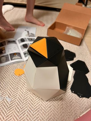 [폴리곤즈] 허들린 패밀리 DIY 블록 세트 (허들린 펭귄 블록+미니허들린 펭귄 블록) — 5점을 준 리뷰어가 2022년 4월 올린 사용 사진