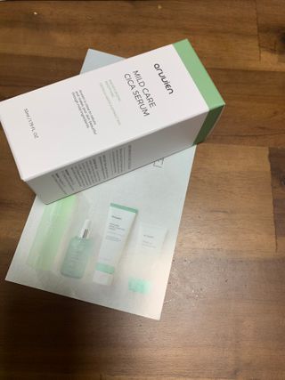 아르비엔 마일드케어 비건 시카세럼 — 5점을 준 리뷰어가 2021년 2월 올린 사용 사진
