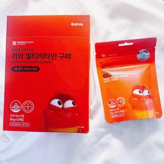 [푸름웰니스] 라바 멀티비타민 구미 36g — 5점을 준 리뷰어가 2022년 3월 올린 사용 사진