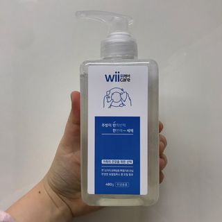 위케어 천연 주방세세, 에어프라이어세제, 다목적세정제, 발포텀블러세정제 — 5점을 준 리뷰어가 2021년 2월 올린 사용 사진